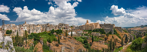 Wallpaper Mural Panoramic view of the historic city of Gravina di Puglia. Torontodigital.ca