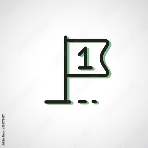 Flag Marker Stock Icon