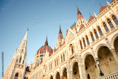 Hungarian parliament building, fragment © Yury Kirillov