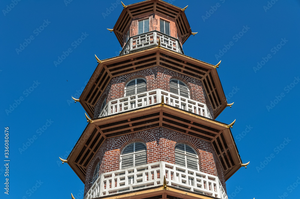 Oranienbaum -Schlosspark- Chinesischer Turm Oranienbaum -Schlosspark- Chinesischer Turm