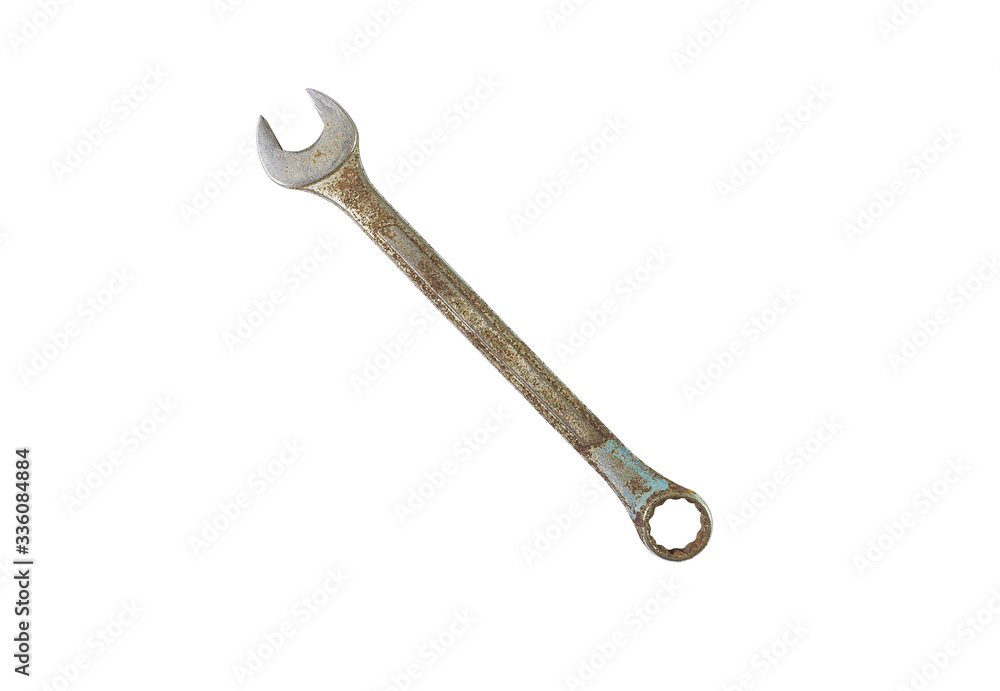 wrench isolated on white background wrench isolated on white background