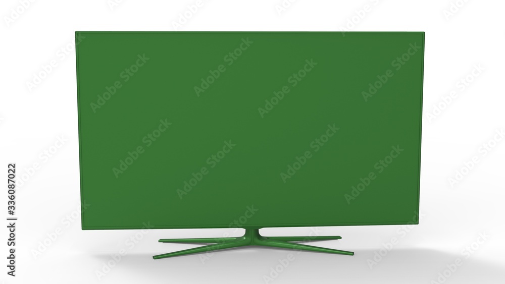 3d illustration of the TV 3d illustration of the TV