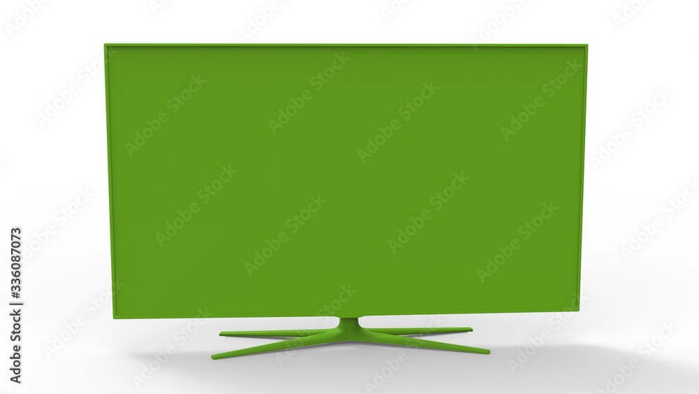 3d illustration of the TV 3d illustration of the TV