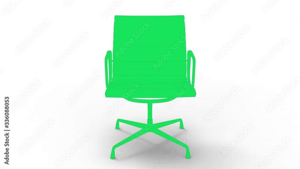 3d illustration of the chair 3d illustration of the chair