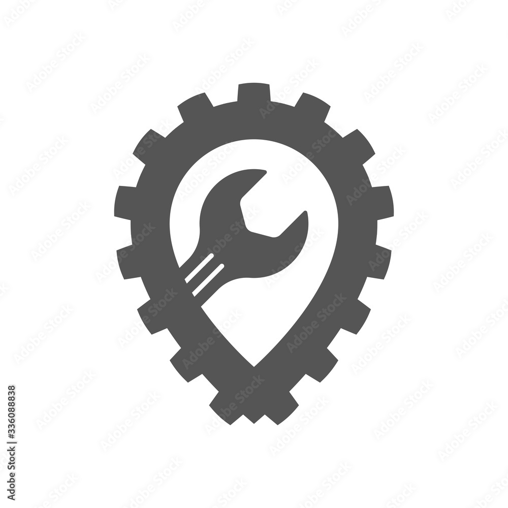 Auto repair garage vector. auto service icon. Repair logo template. EPS 10. Auto repair garage vector. auto service icon. Repair logo template. EPS 10.