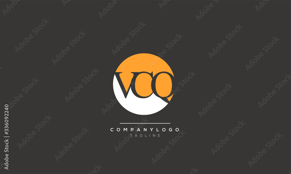Letter VCQ minimal elegant monogram art logo. Outstanding professional trendy awesome artistic initial based Alphabet icon logo. Premium Business logo Letter VCQ minimal elegant monogram art logo. Outstanding professional trendy awesome artistic initial based Alphabet icon logo. Premium Business logo