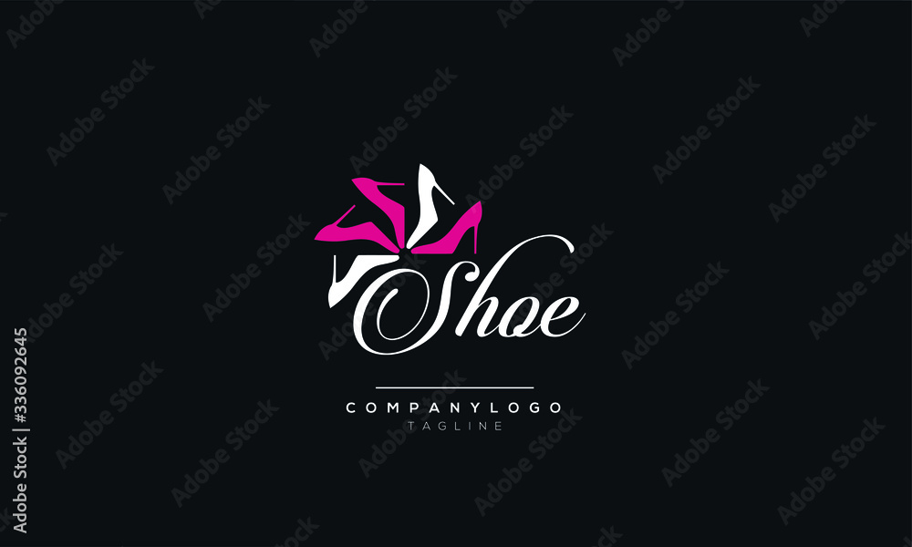 Vector logo design for shoes shop Vector logo design for shoes shop
