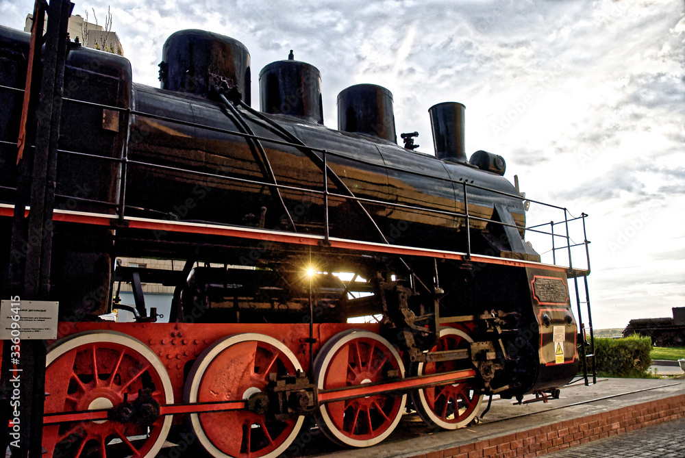 old steam locomotive