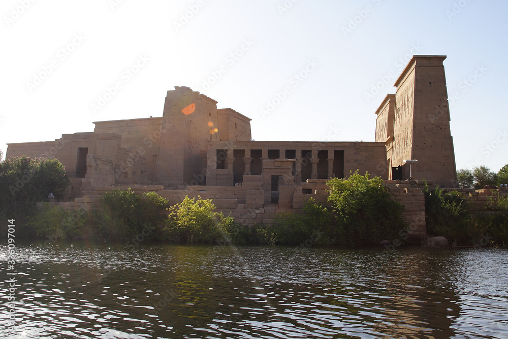 
Ancient Phile Temple in Egypt