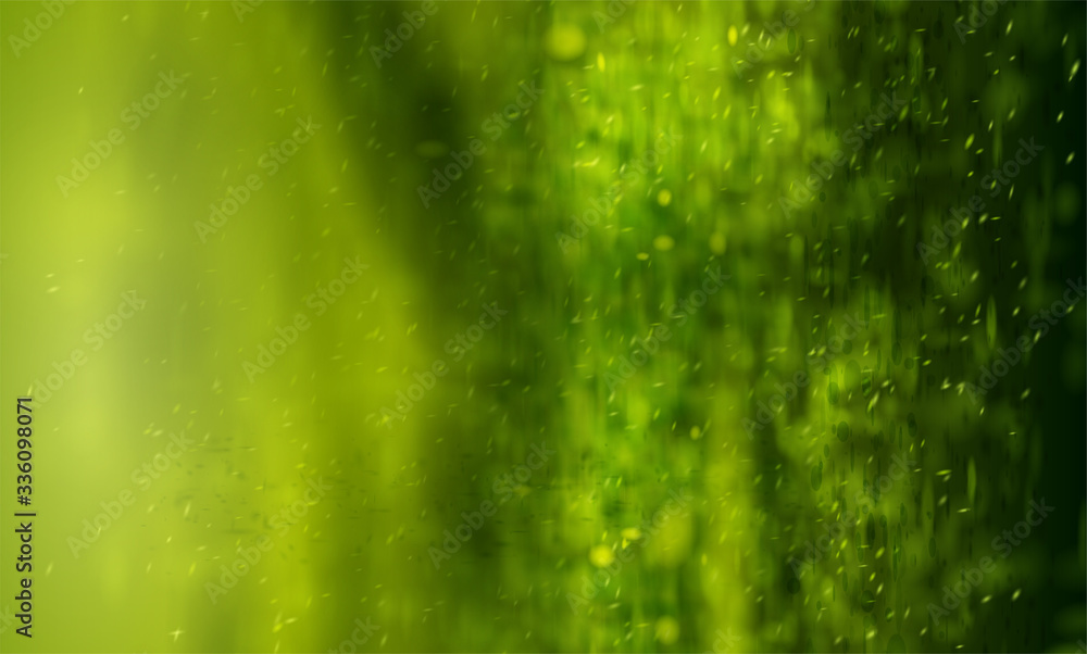 Green Background With Bokeh. Absract warm nature color. Green Background With Bokeh. Absract warm nature color.