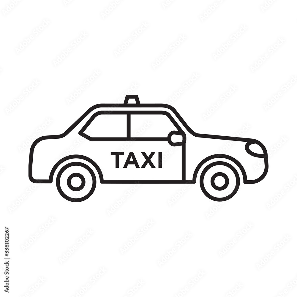 car, taxi icon vector design illustration car, taxi icon vector design illustration