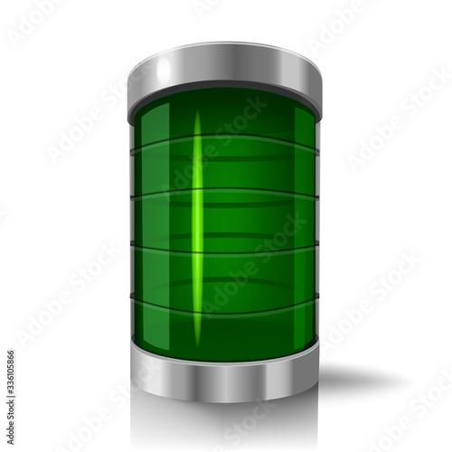 3d Cylinders step or progress ind