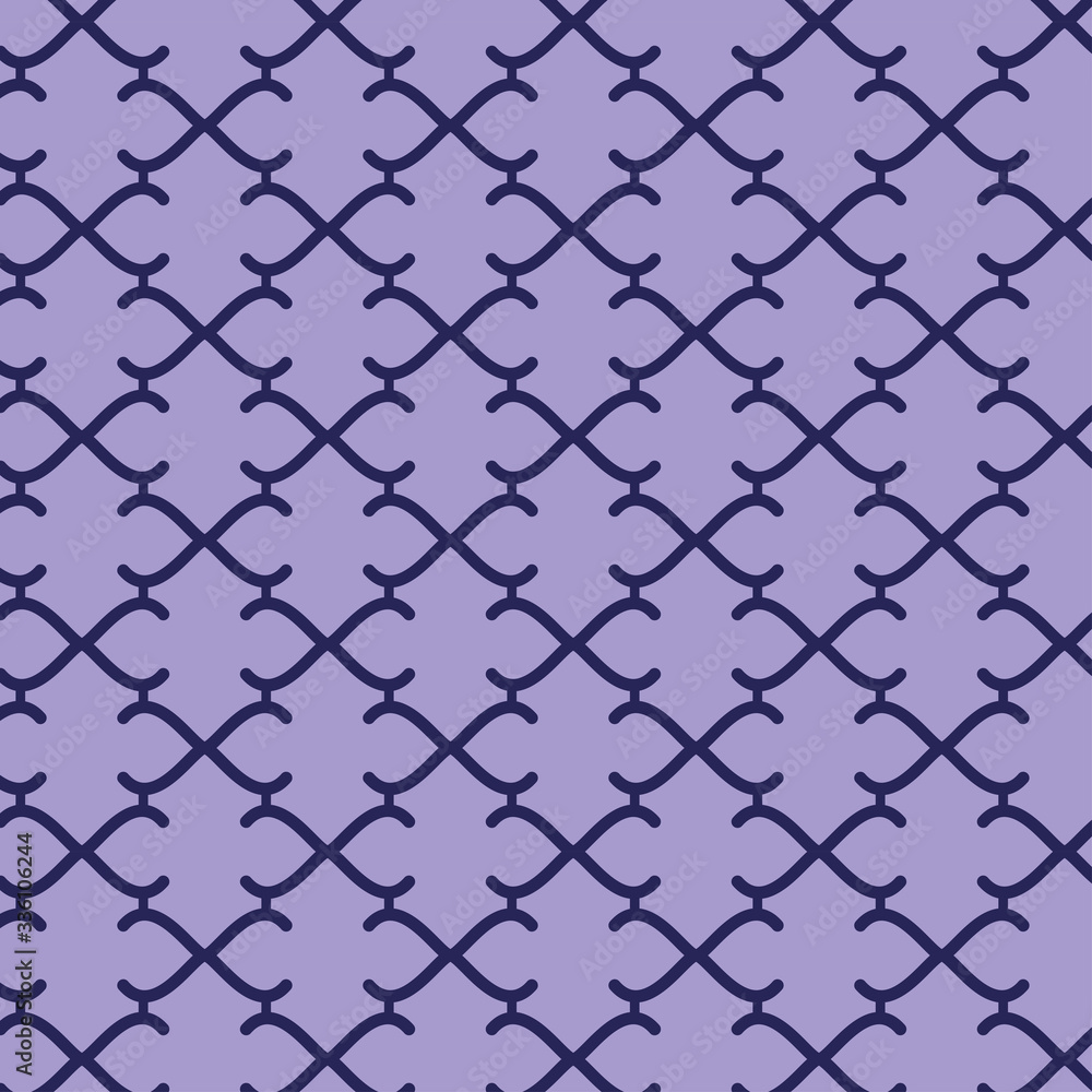 Fototapeta premium Abstract seamless stylish texture pattern. repeating geomatric vector illustration in blue background.