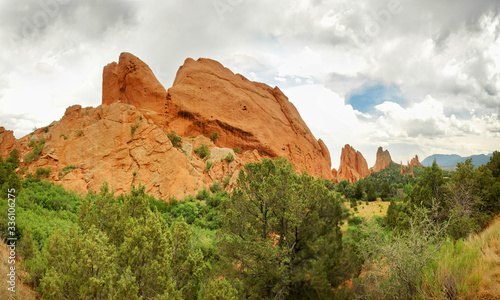 Garden of the Gods - a public park located in Colorado Springs, Colorado.