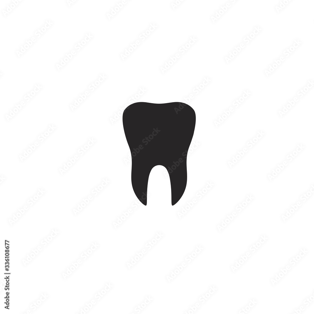 tooth icon vector tooth icon vector