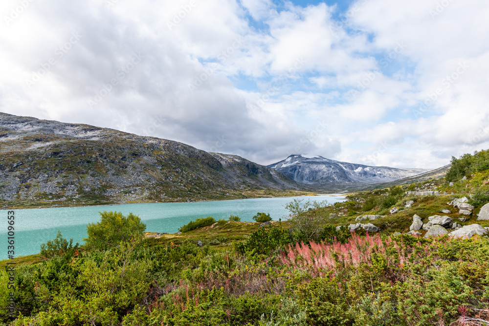 Fototapeta premium Wandern am Besseggen