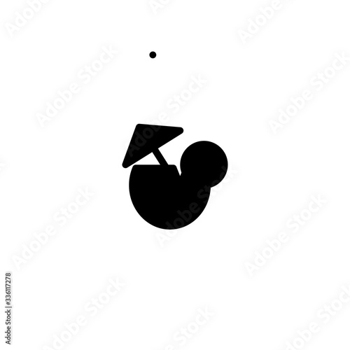 sunrise cocktail icon