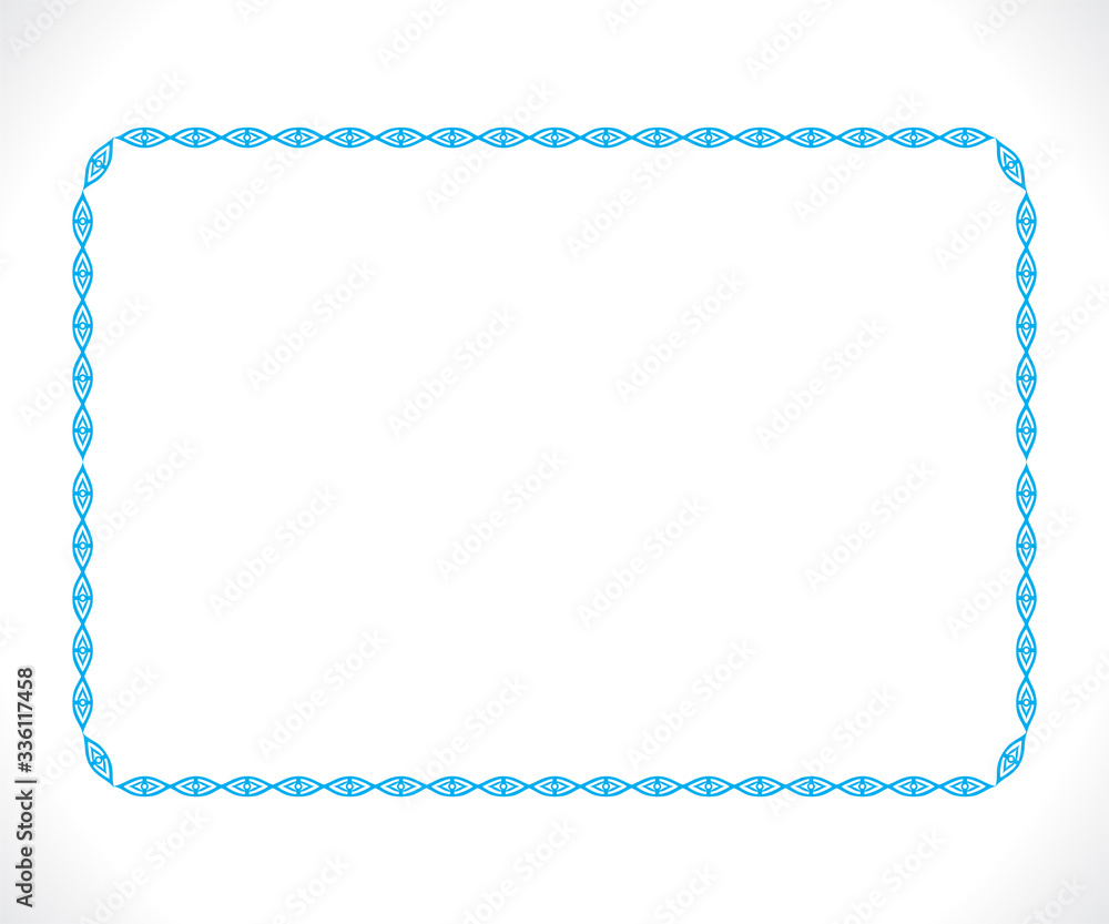 abstract artistic creative blue border abstract artistic creative blue border