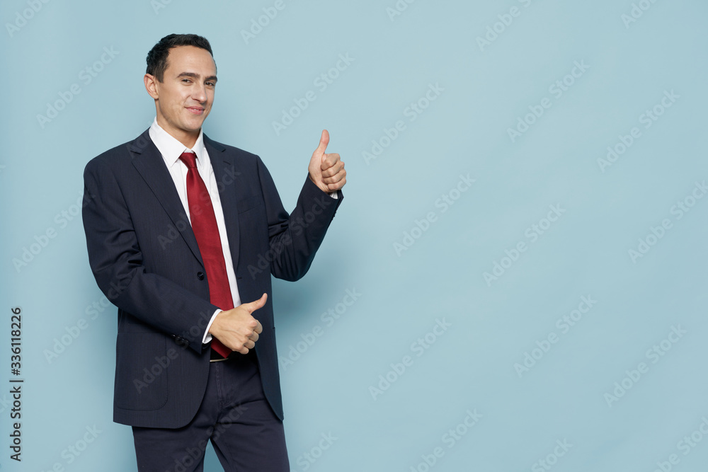 businessman pointing at something businessman pointing at something