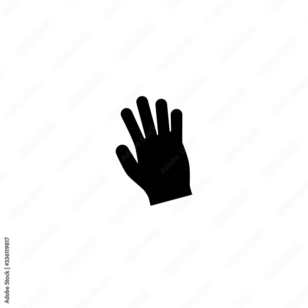 work glove icon work glove icon