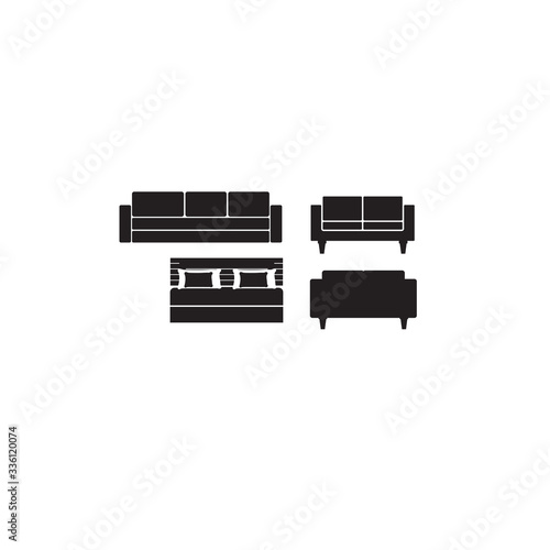 cushioned furniture icon © Камал Дадашов
