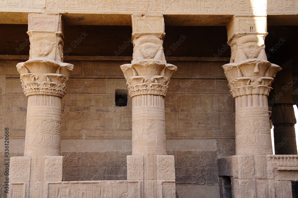 
Ancient Phile Temple in Egypt