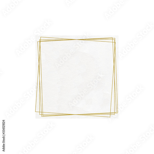 Golden frames for wedding cards, romantic prints, fabrics, textiles and scrapbooking.