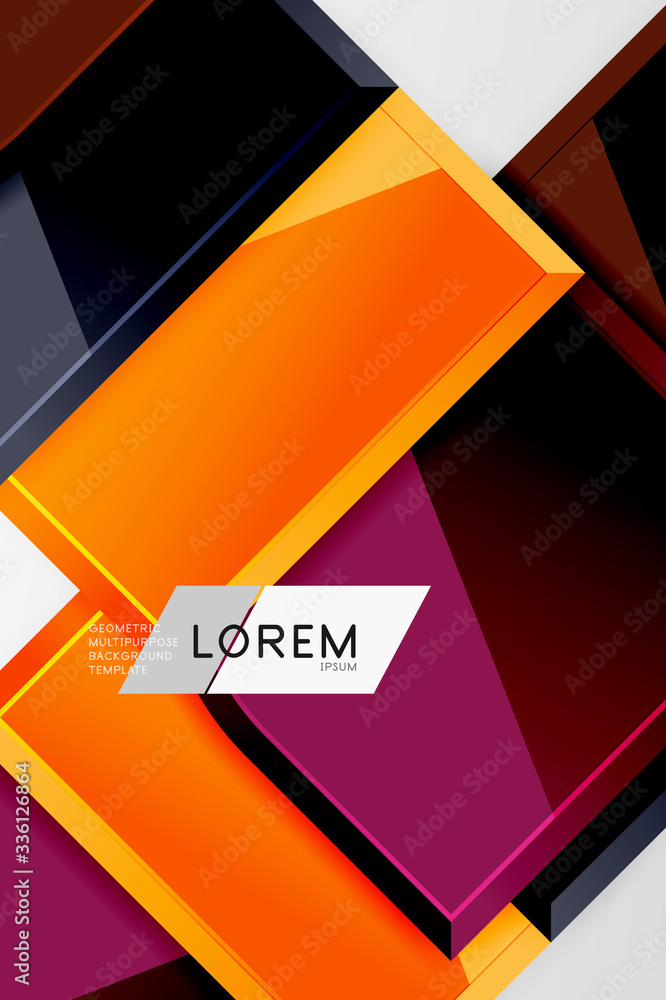 Glossy glass squares with round elements geometric composition. Abstract geometric background with 3d effect composition For Wallpaper, Banner, Background, Card, Book Illustration, landing page Glossy glass squares with round elements geometric composition. Abstract geometric background with 3d effect composition For Wallpaper, Banner, Background, Card, Book Illustration, landing page