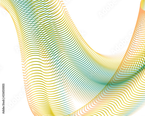 Abstract background blend wave line design for Wallpaper, Banner, Background, Card, Book Illustration, landing page