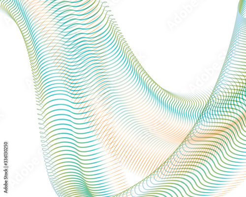 Abstract background blend wave line design for Wallpaper, Banner, Background, Card, Book Illustration, landing page