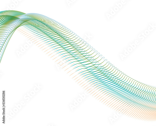 Abstract background blend wave line design for Wallpaper, Banner, Background, Card, Book Illustration, landing page