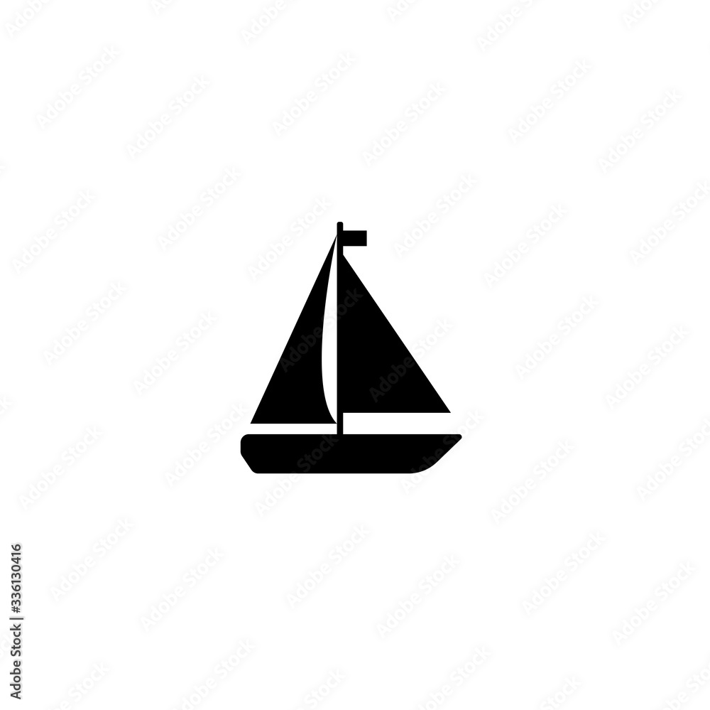 ship sail icon