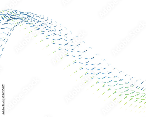 Abstract background blend wave line design for Wallpaper, Banner, Background, Card, Book Illustration, landing page