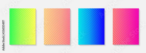 Minimal vector abstract cover notebook design. Planner and diary cover for print. Abstract design for copybook brochures and school books. Notebook paper. Brochure, book, magazine template