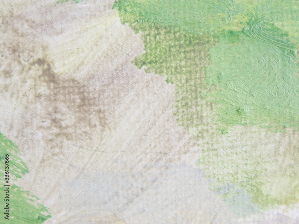 Obraz Brush strokes effect wallpaper. Pale color springtime background.