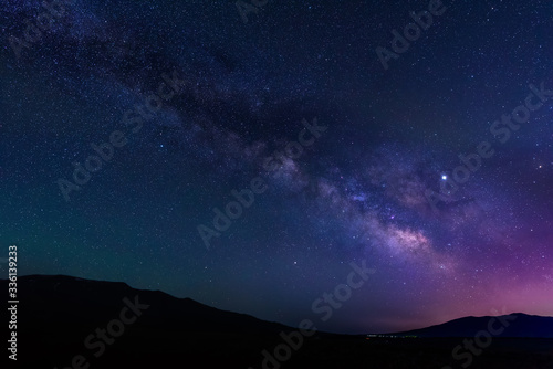 Milky Way, starry sky, landscape
