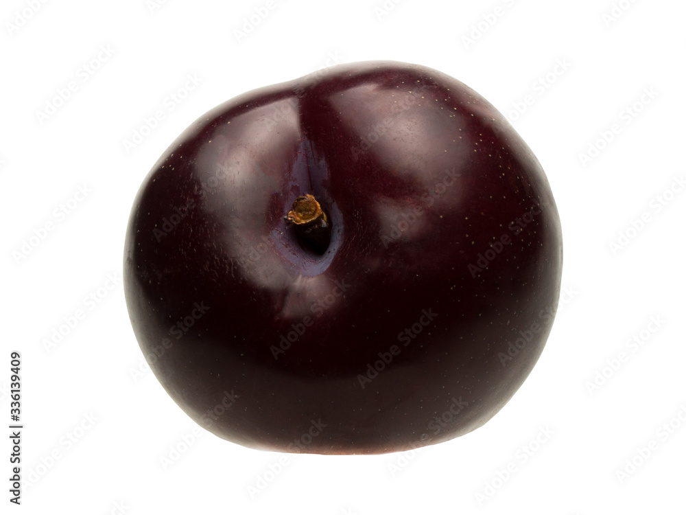 Graphic resources isolated plum fruit culture object on white background Graphic resources isolated plum fruit culture object on white background