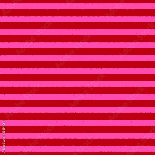 Red and pink striped background. Seamless  pattern