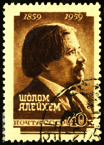 Sholem Aleichem, Jewish writer and playwright photo