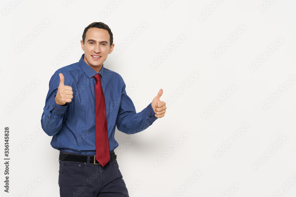 businessman pointing at something businessman pointing at something