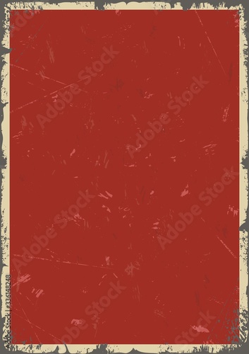 Vintage red abstract background