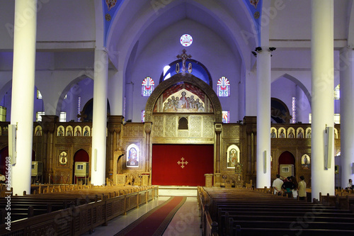 
Aswan Orthodox Cathedral in Egypt photo