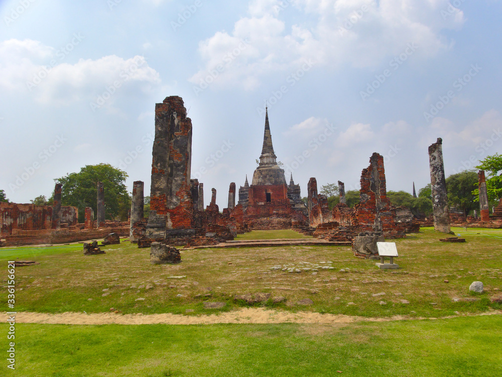 Obraz premium Wat Phra Sri Sanphet Temple