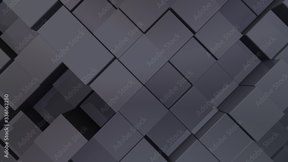 Geometric Box Block Wall Bump 3D illustration abstract background
Geometric Box Block Wall Bump 3D illustration abstract background