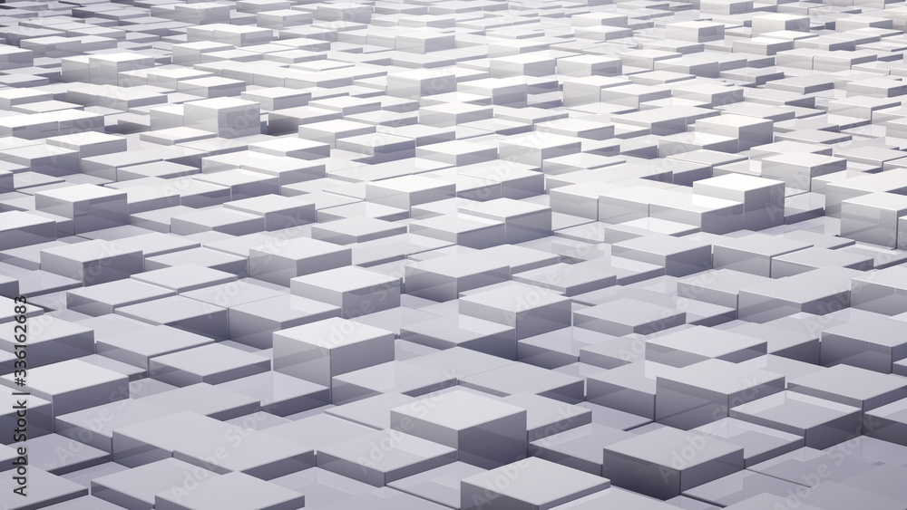 Geometric Box Block Wall Bump 3D illustration abstract background
Geometric Box Block Wall Bump 3D illustration abstract background