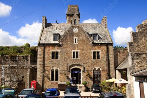 Bodmin (England), UK - August 20, 2015: Bodmin Jail Naval Prison outside view, Cornwall, England, United Kingdom. photo