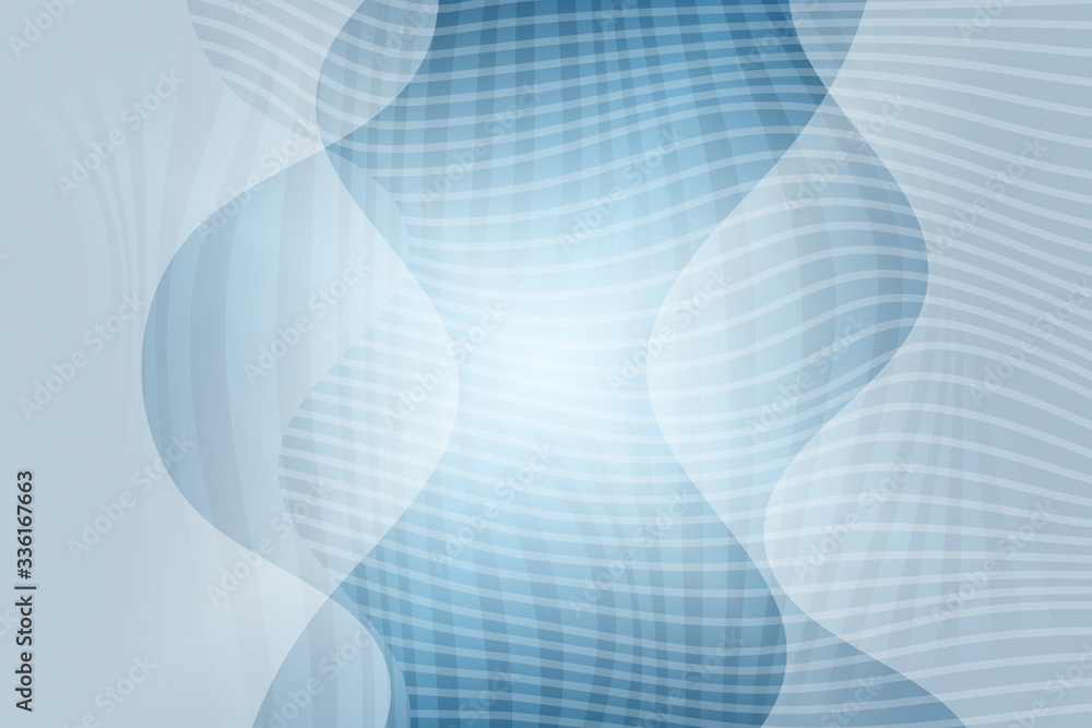 Fototapeta premium abstract, blue, design, illustration, pattern, wave, digital, light, wallpaper, graphic, technology, curve, lines, art, texture, backdrop, line, futuristic, halftone, color, white, motion, business