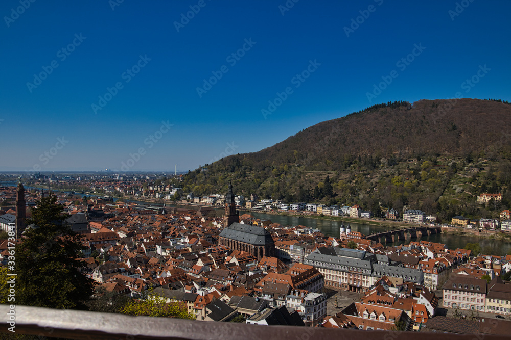 Heidelberg am Neckar  Landschaft 