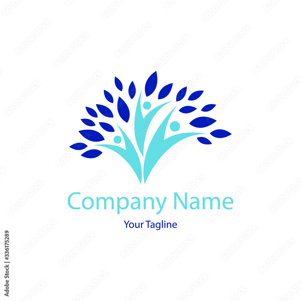grow human tree blue grow human tree blue