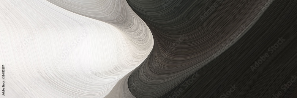 elegant decorative designed horizontal banner with very dark blue, beige and dark gray colors. fluid curved flowing waves and curves elegant decorative designed horizontal banner with very dark blue, beige and dark gray colors. fluid curved flowing waves and curves